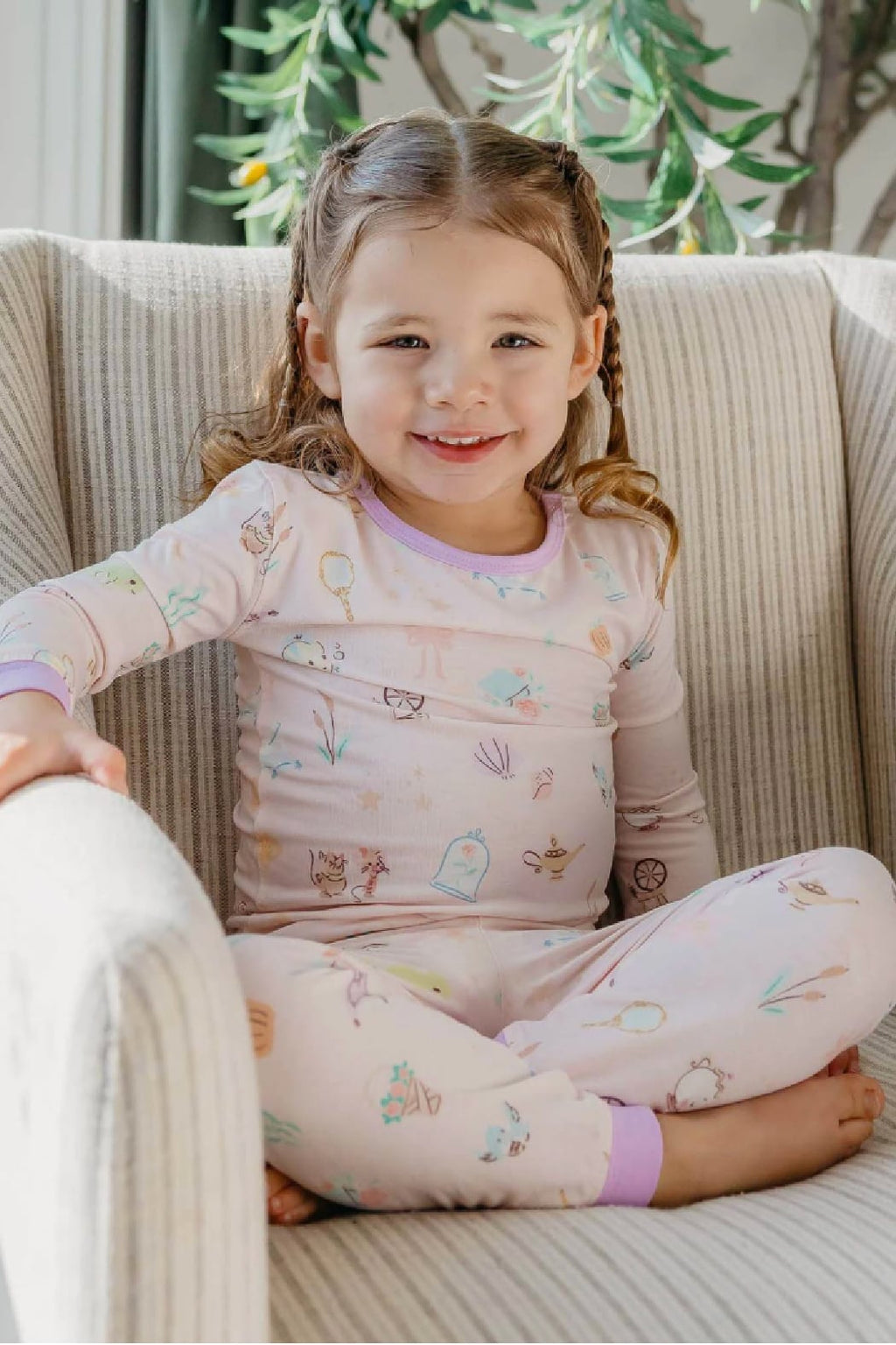 2 Pc Long Sleeve Pajama Set