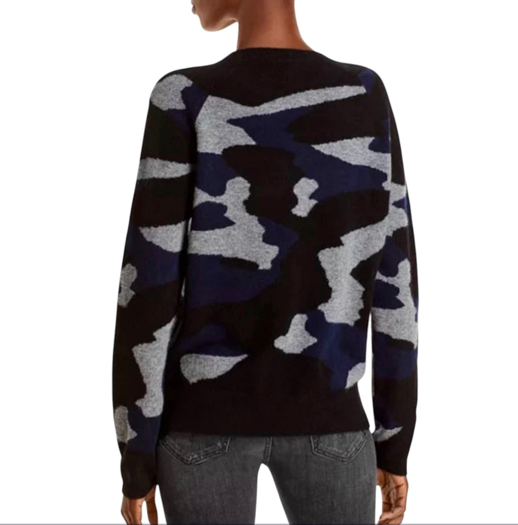 Chelsea & Theodore Camo
Cashmere Sweater Sz XS