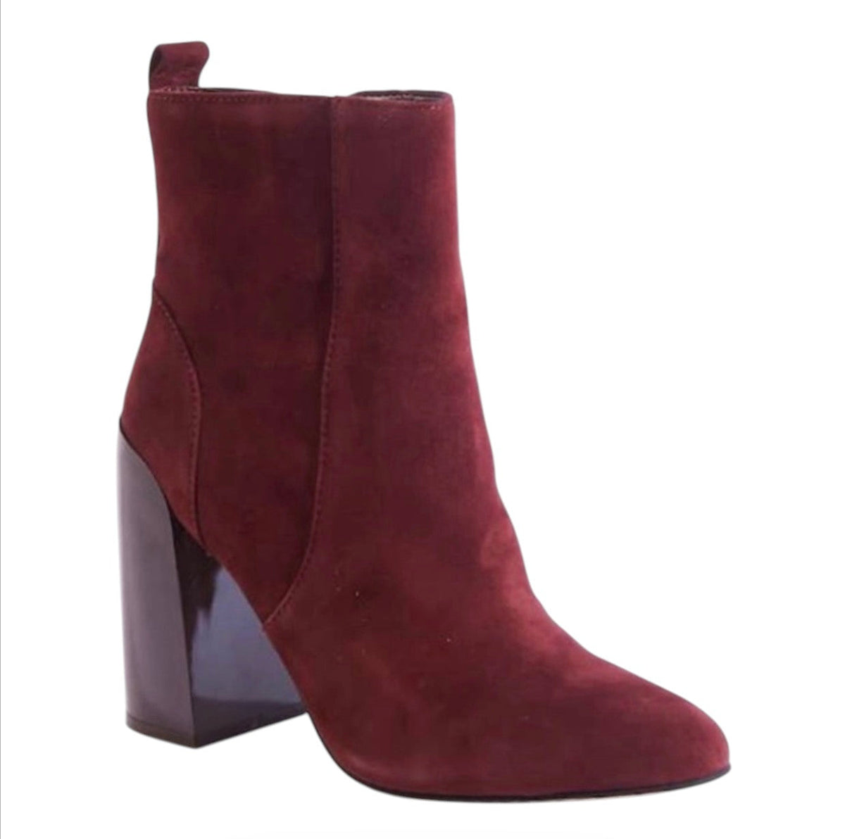 Vince Camuto Suede Enverna Heeled
Bootie Burgundy