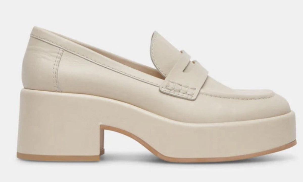 Dolce Vita Yanni Platform Leather
Penny Loafer Cream $150