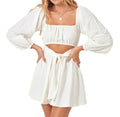 L*Space Rosita Swim Coverup Mini Dress Cream Sz Medium $175