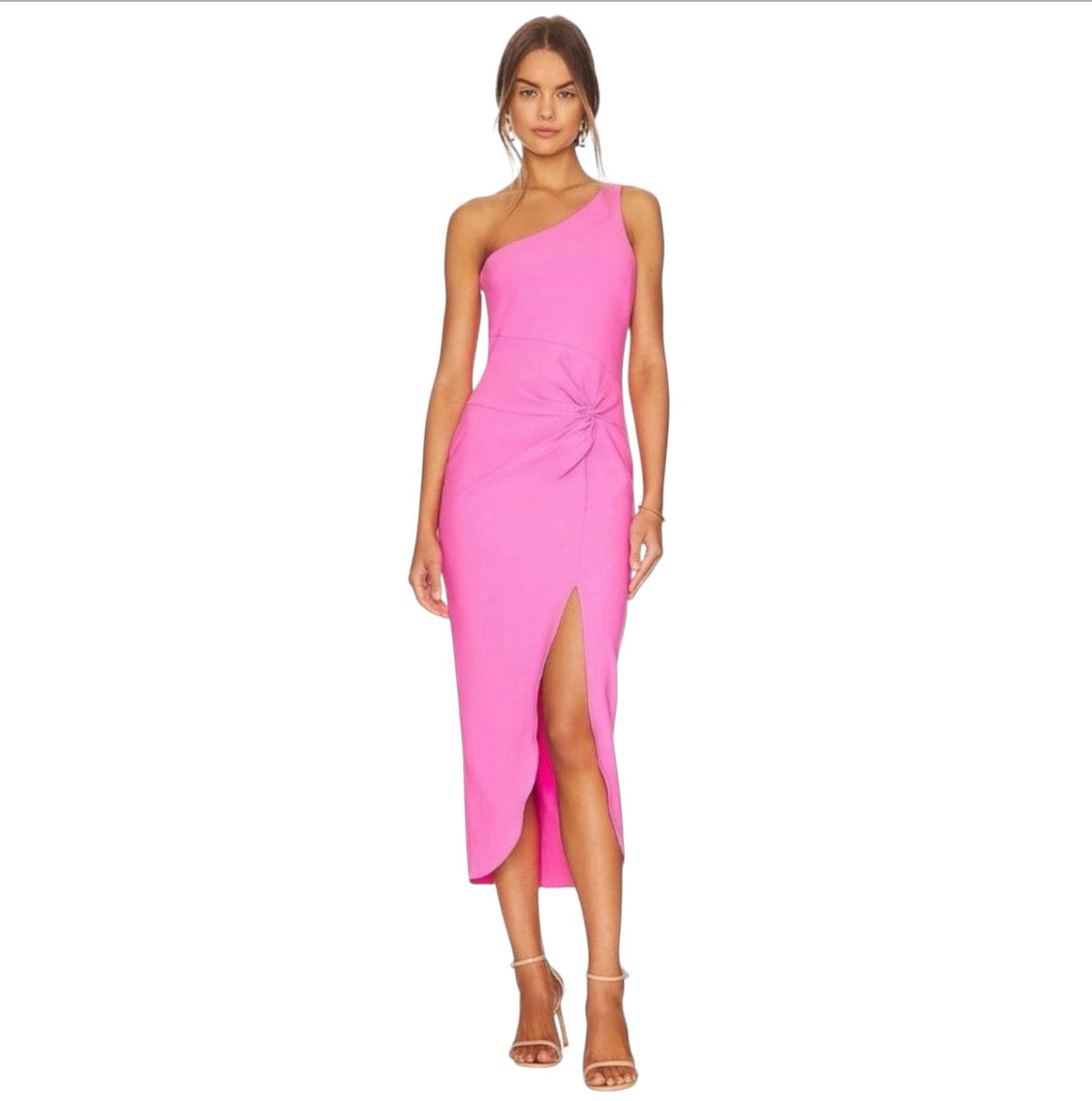 LIKELY Merilou Midi Dress in Pink
Sugar Sz 8
