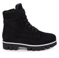 Aquatalia Myla Corduroy Suede Boots Black Sz 8