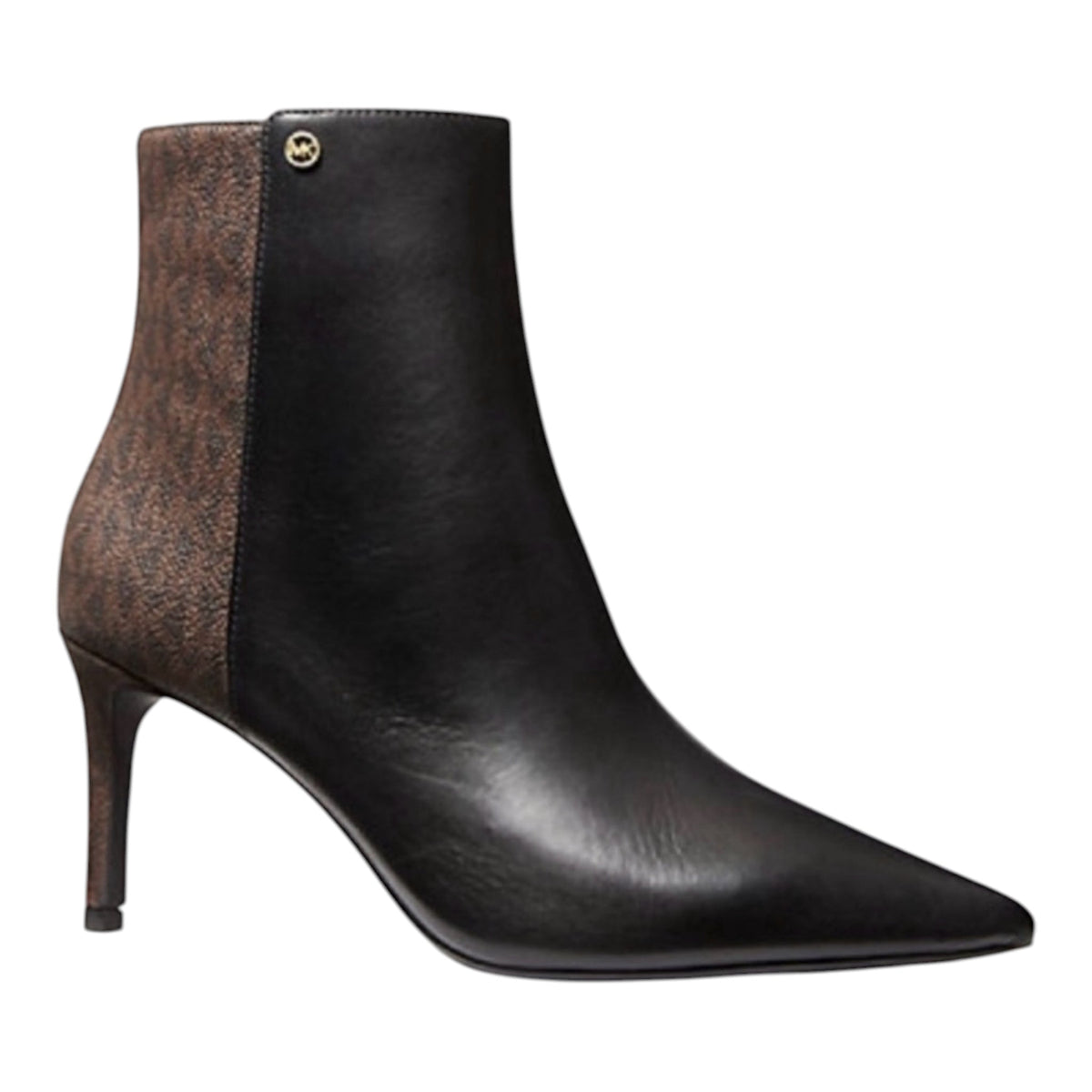 MICHAEL Michael Kors Women's Alina Flex Pointed Toe Logo Booties Sz 10