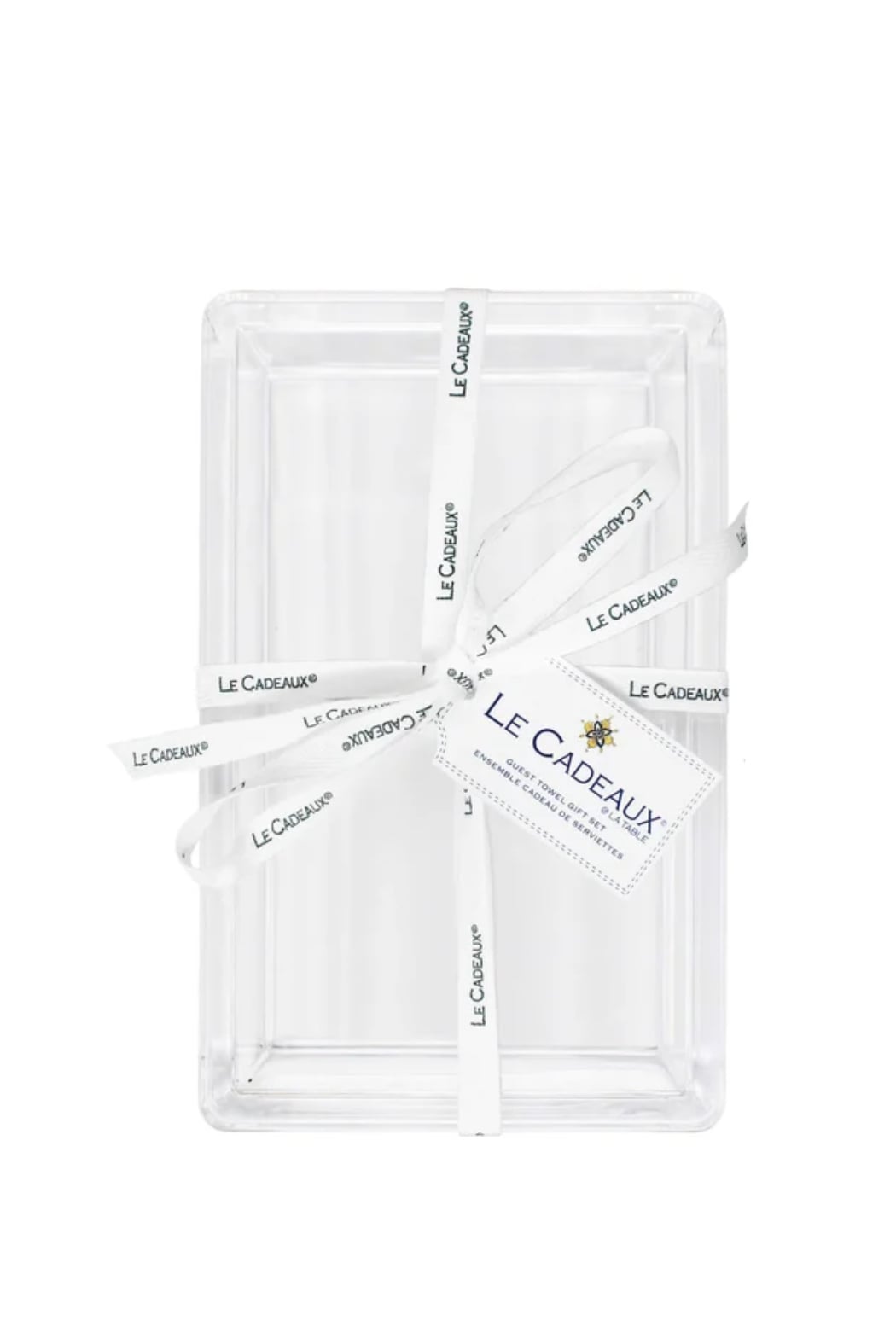 Acrylic Guest Towel Holder