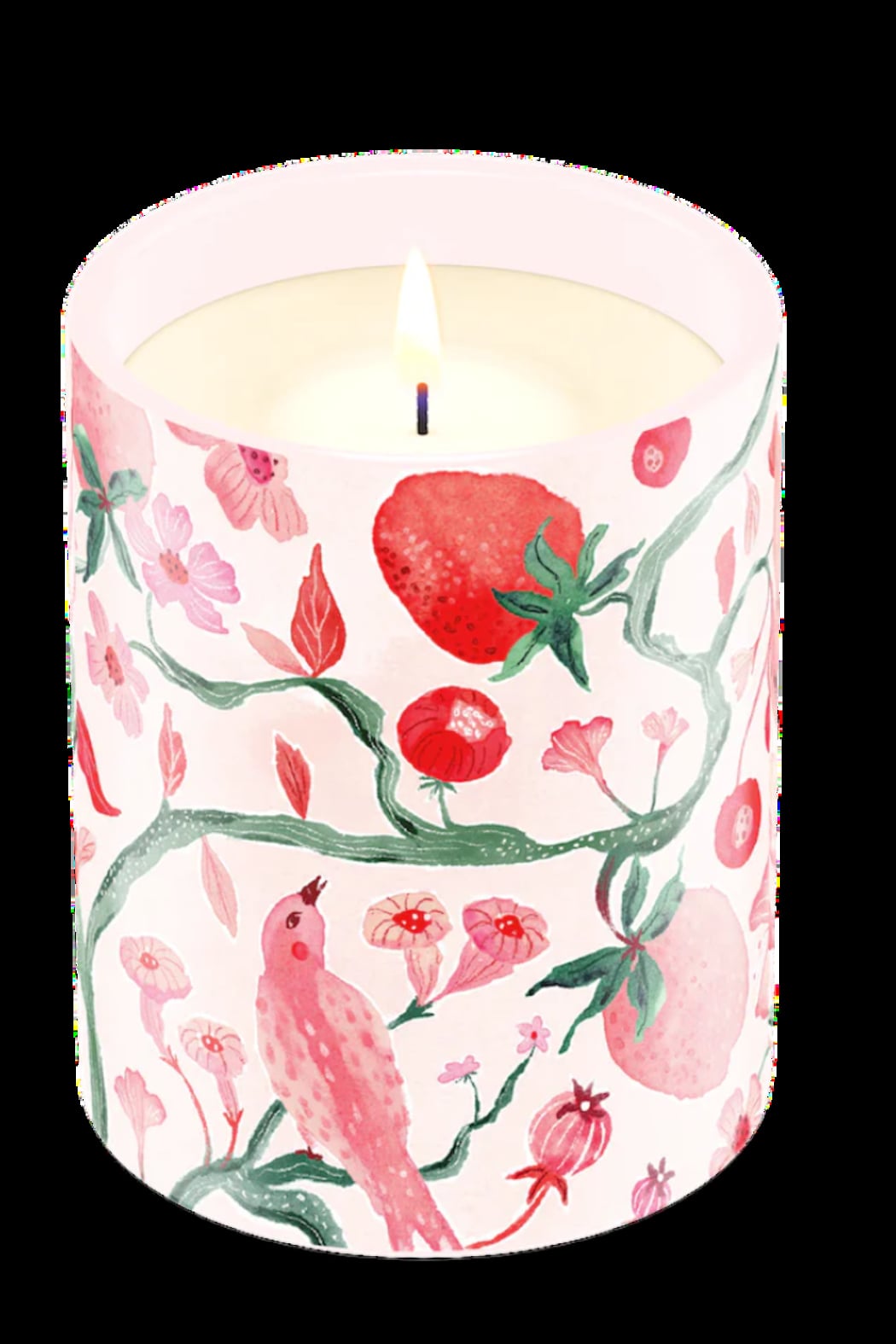 Annapolis Candle Strawberry Field Ceramic Candle by Jill Labieniec