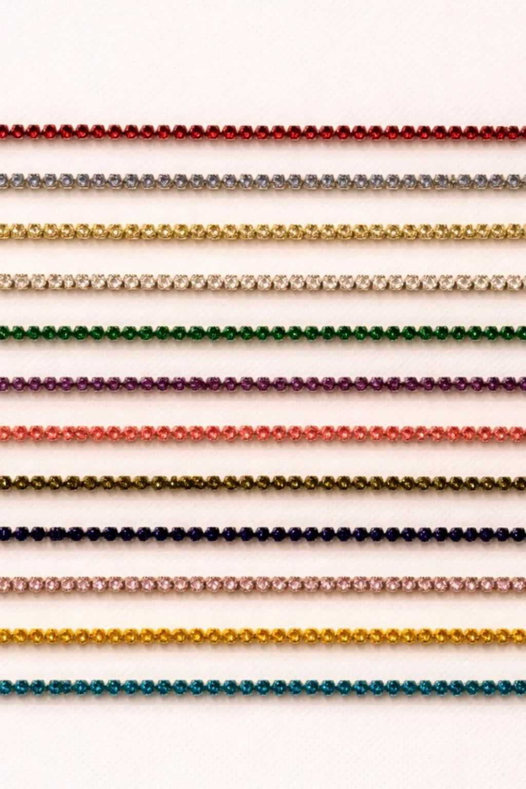 Birthstone Micro Tennis Bracelet - April