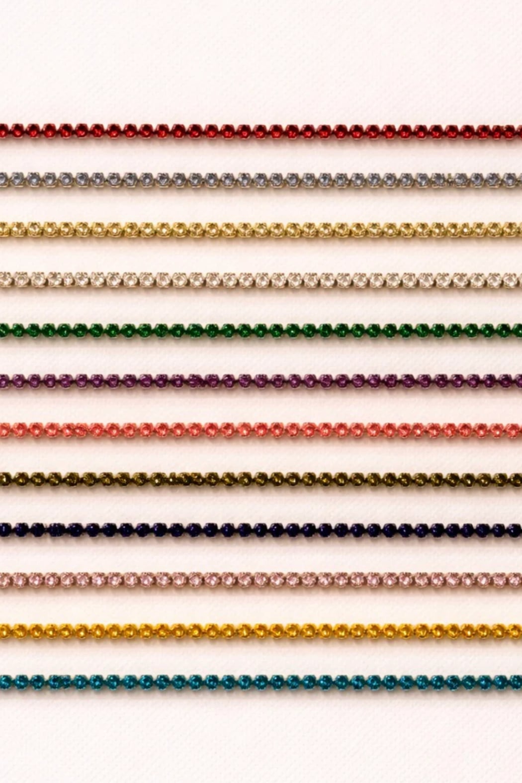Birthstone Micro Tennis Bracelet - April