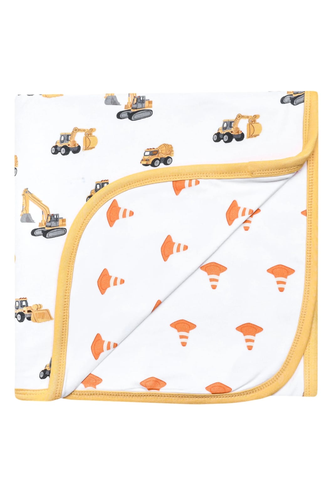 Construction Trucks Baby Blanket