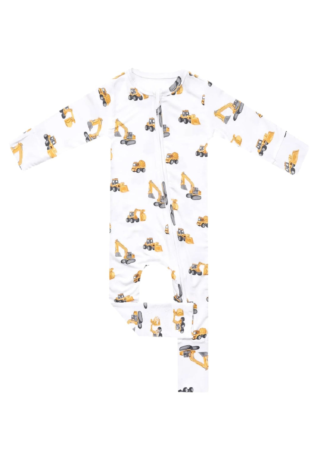 Convertible Zip Up Footie Pajama