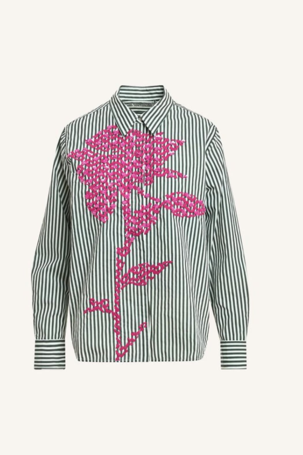 Essentiel Antwerp Kdot Embroidered Stripe Shirt