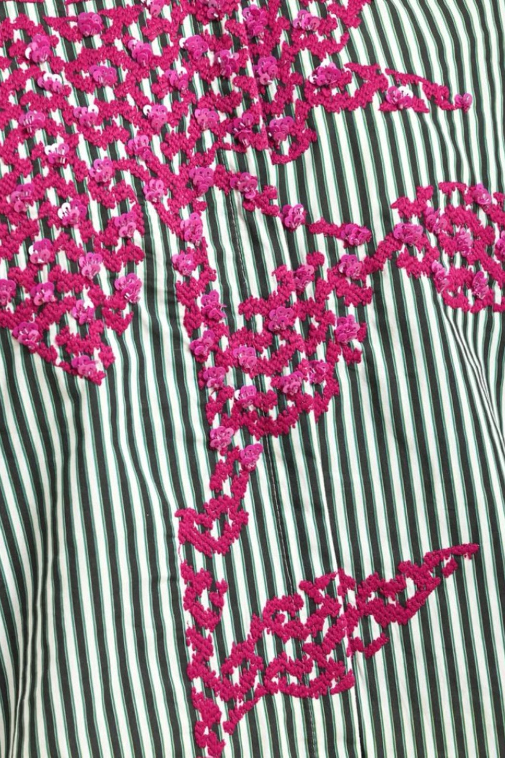 Essentiel Antwerp Kdot Embroidered Stripe Shirt