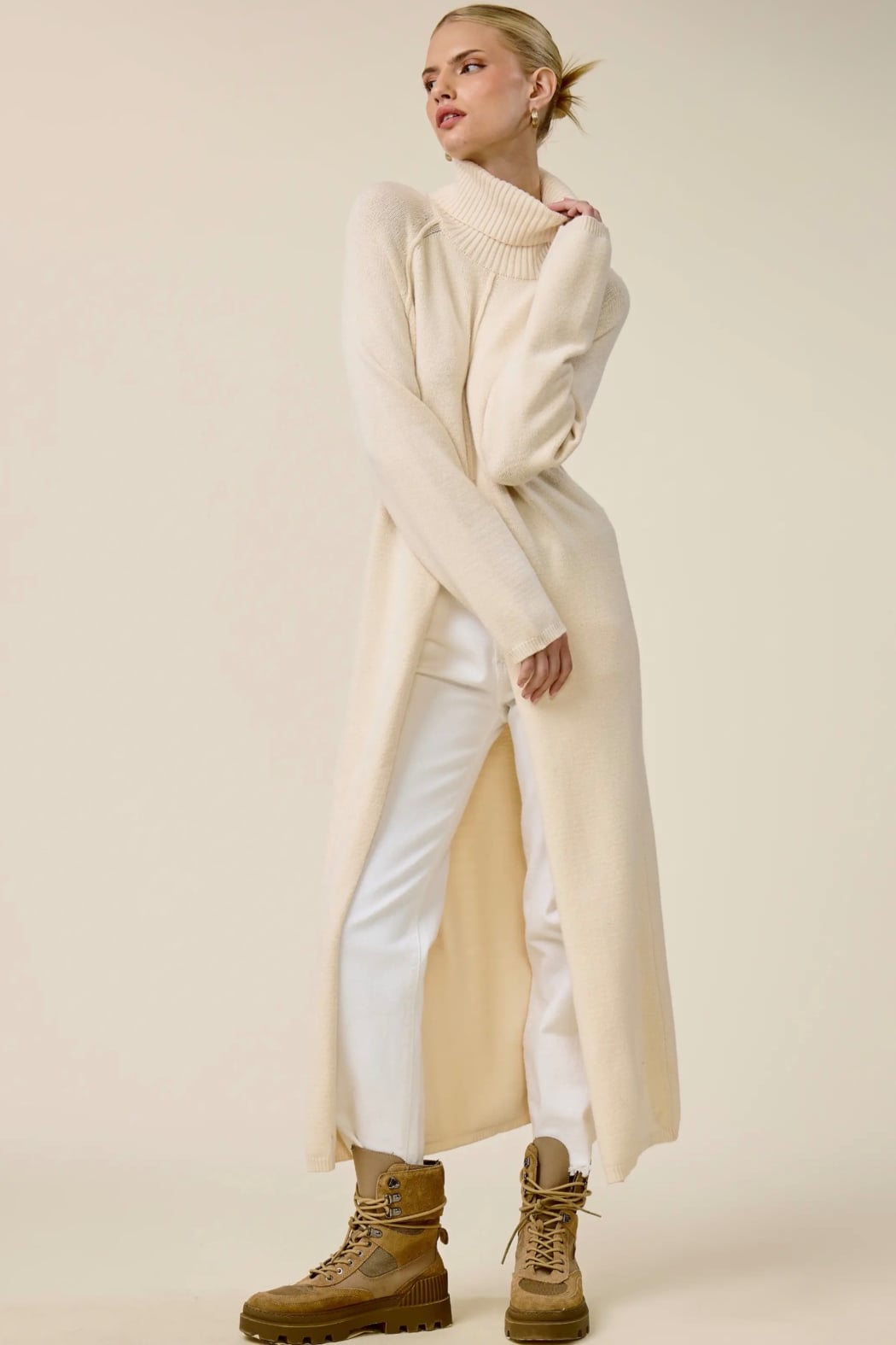 EXTRA LONG SWEATER DUSTER