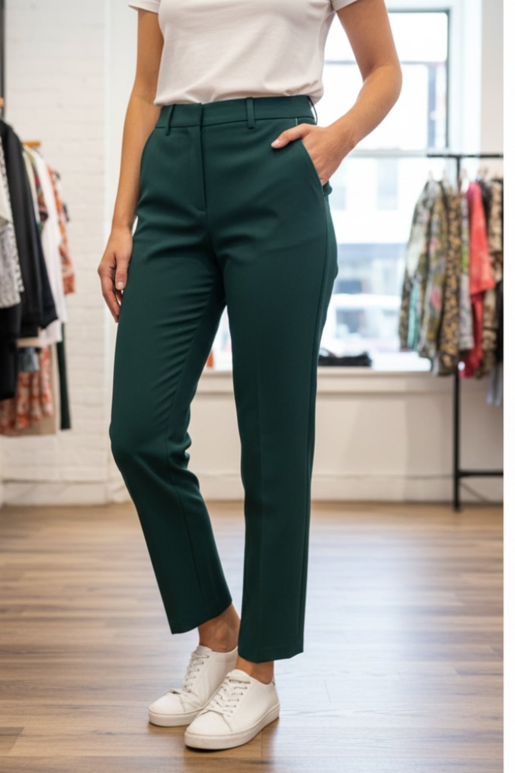 Flared Tailored Pants