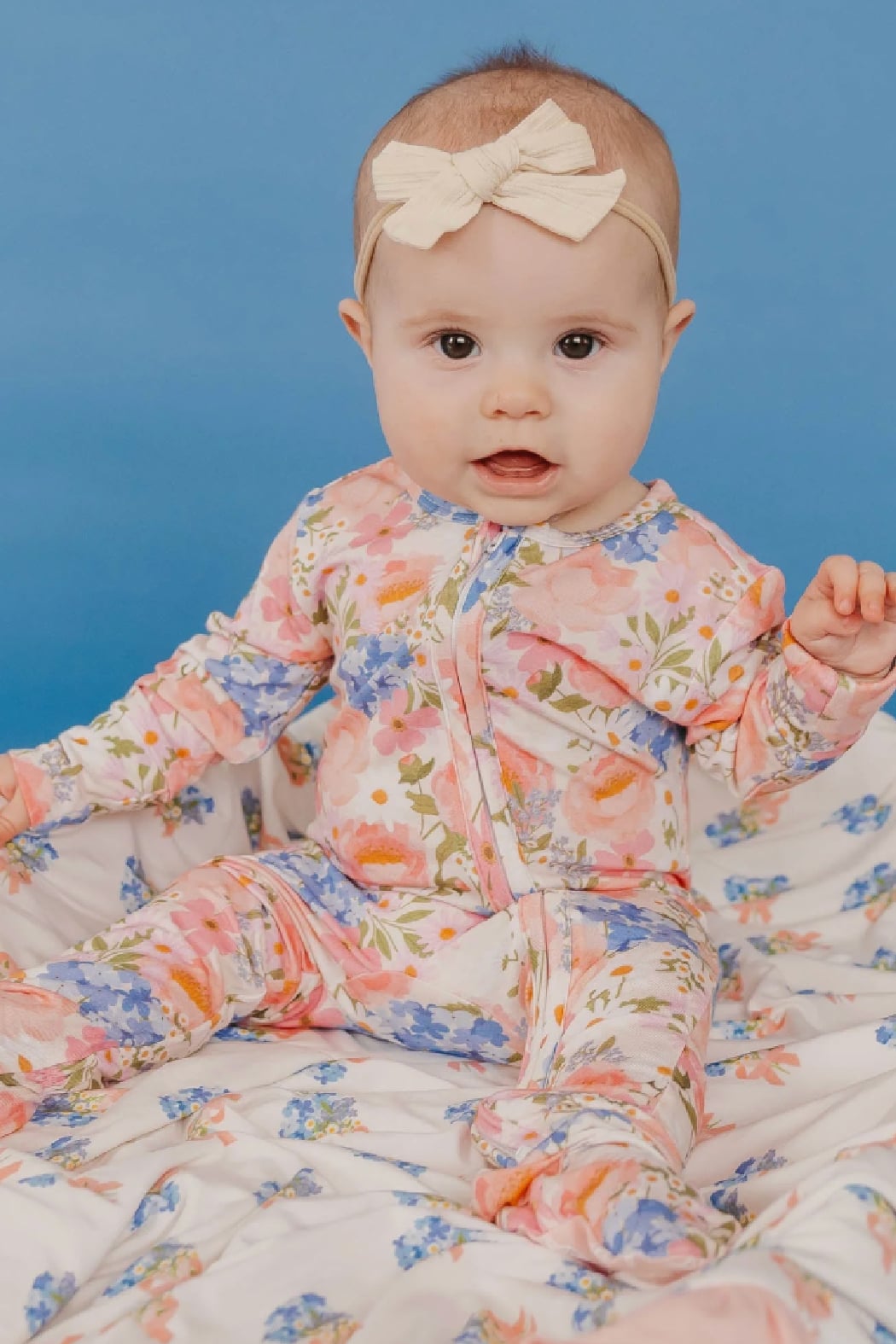 Penelope Convertible Zip Footie Pajama