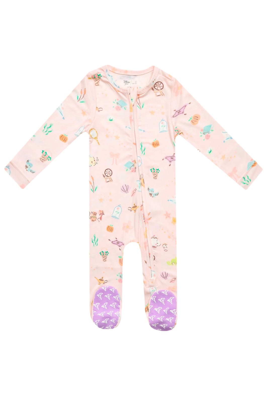 Penelope Convertible Zip Footie Pajama