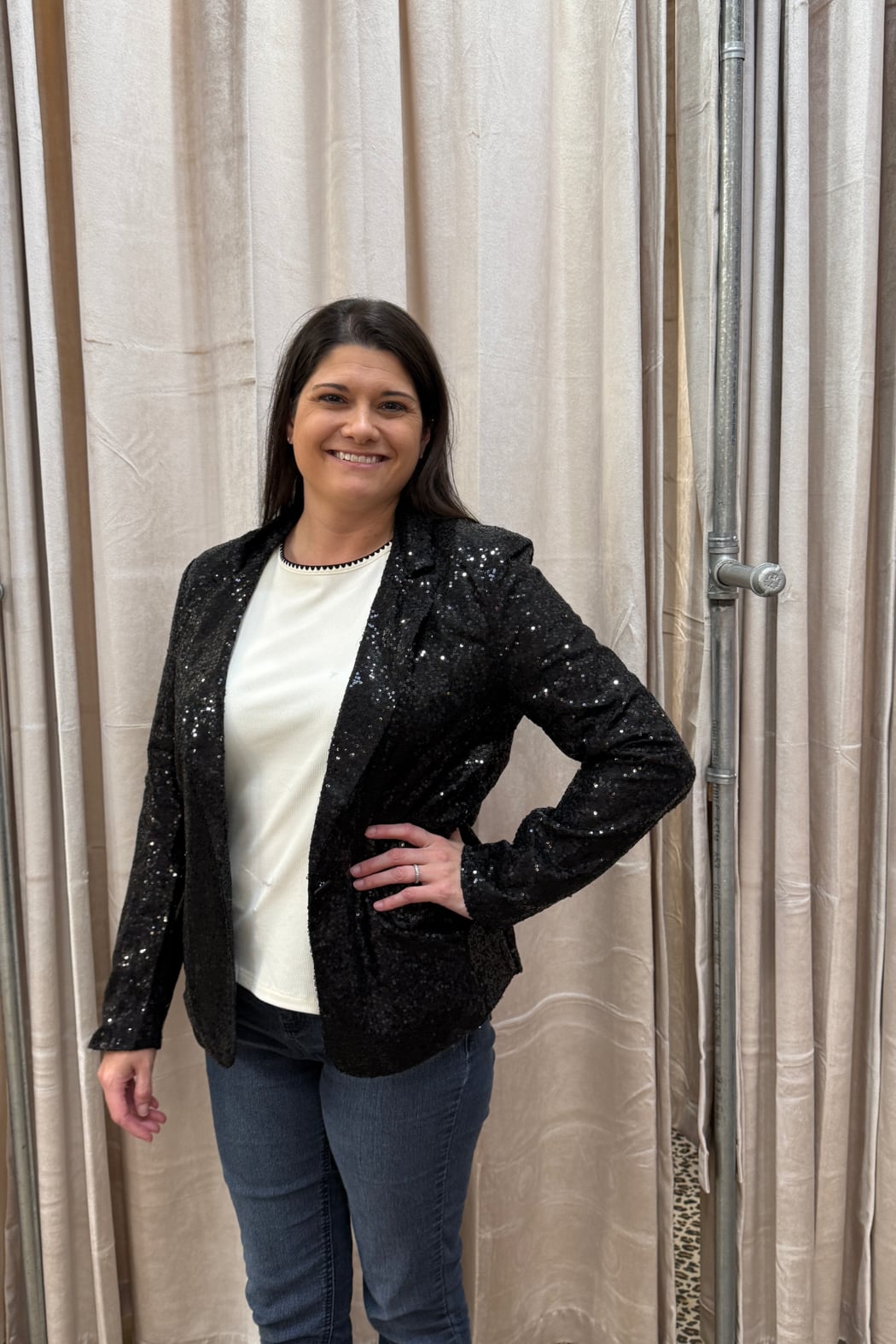 Sequin Shine Blazer