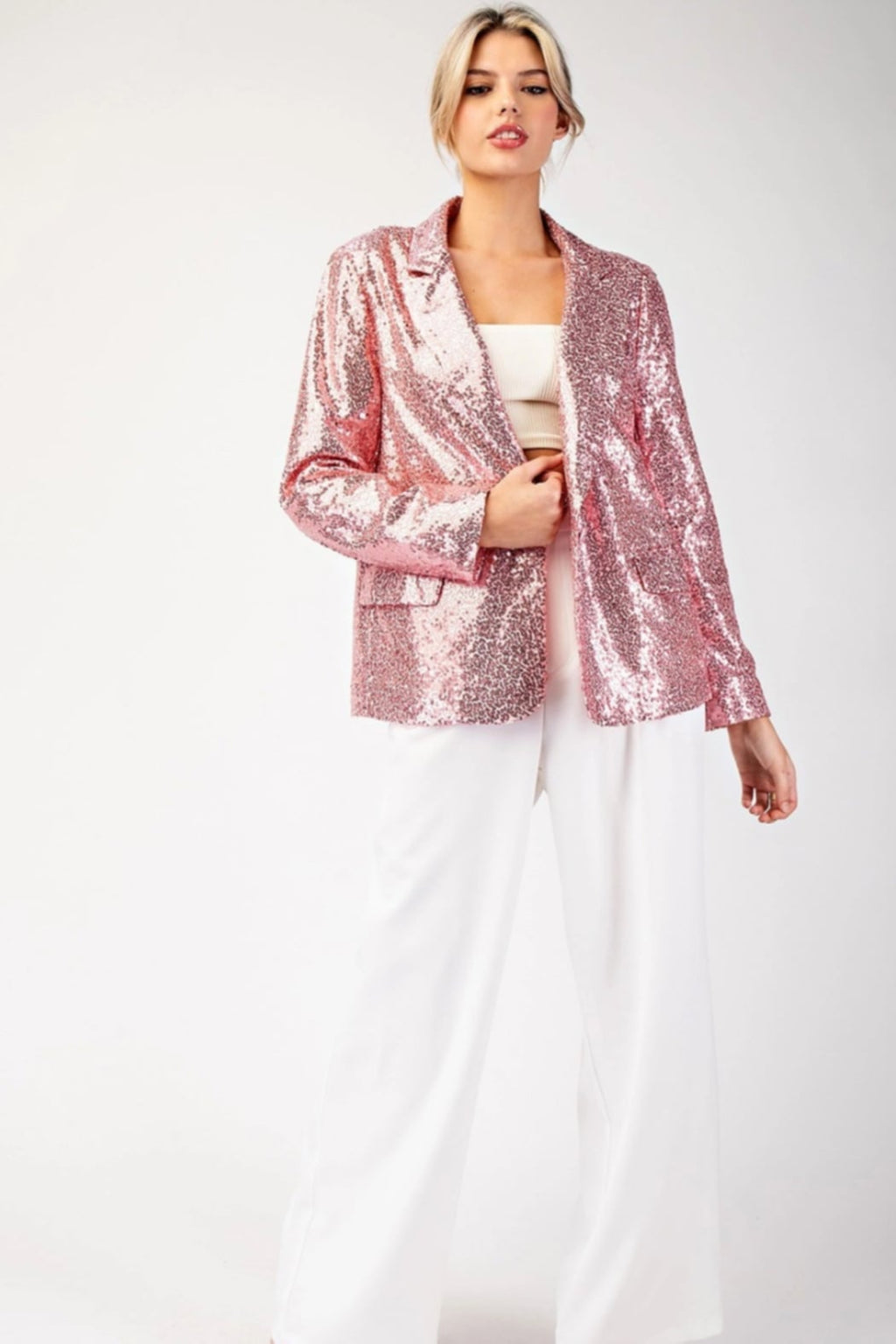 Sequin Shine Blazer